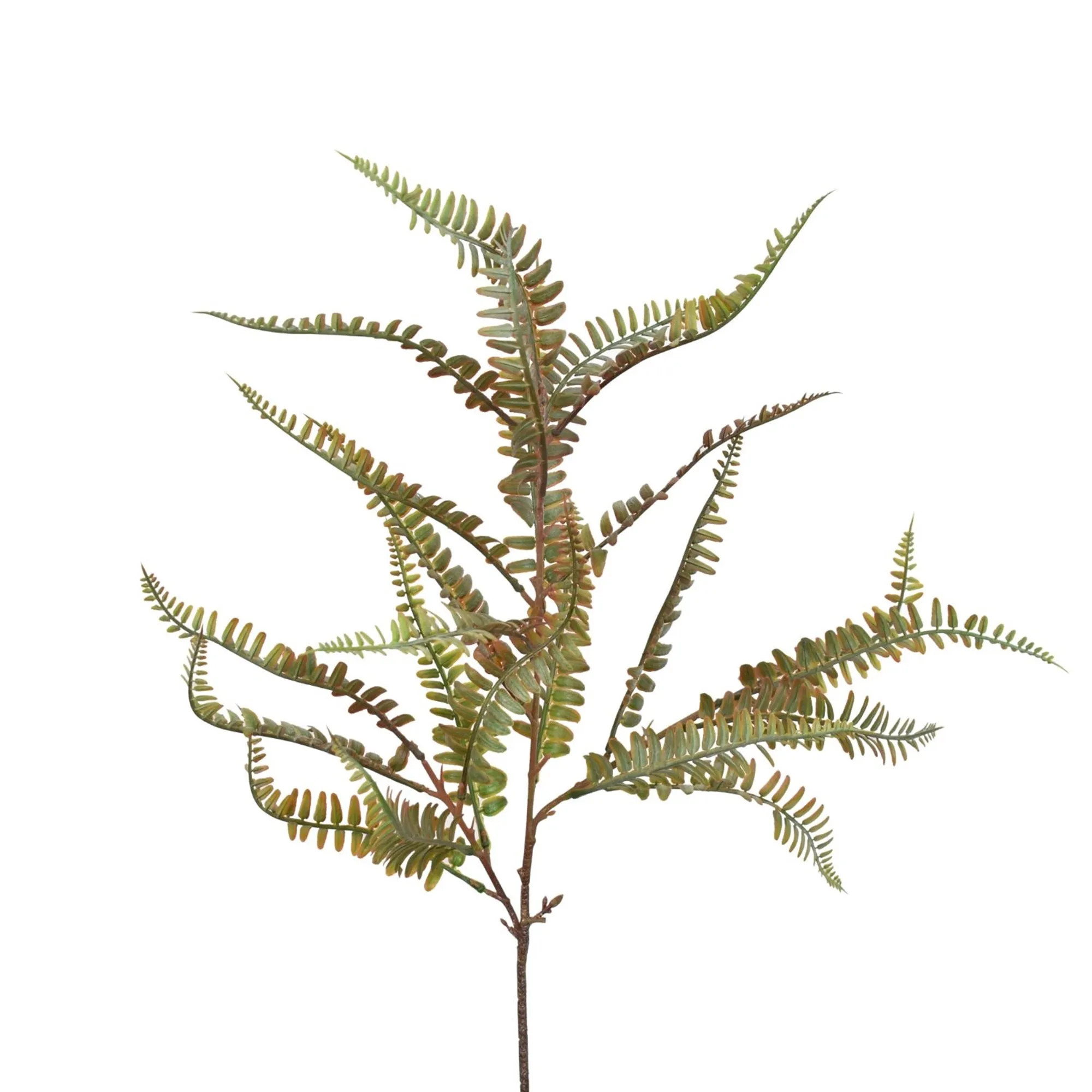 28” Fern Spray - Green/Brown |XJE