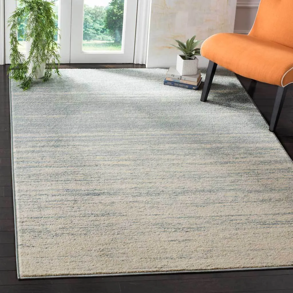 Adirondack Gradient Slate/Cream Area Rug