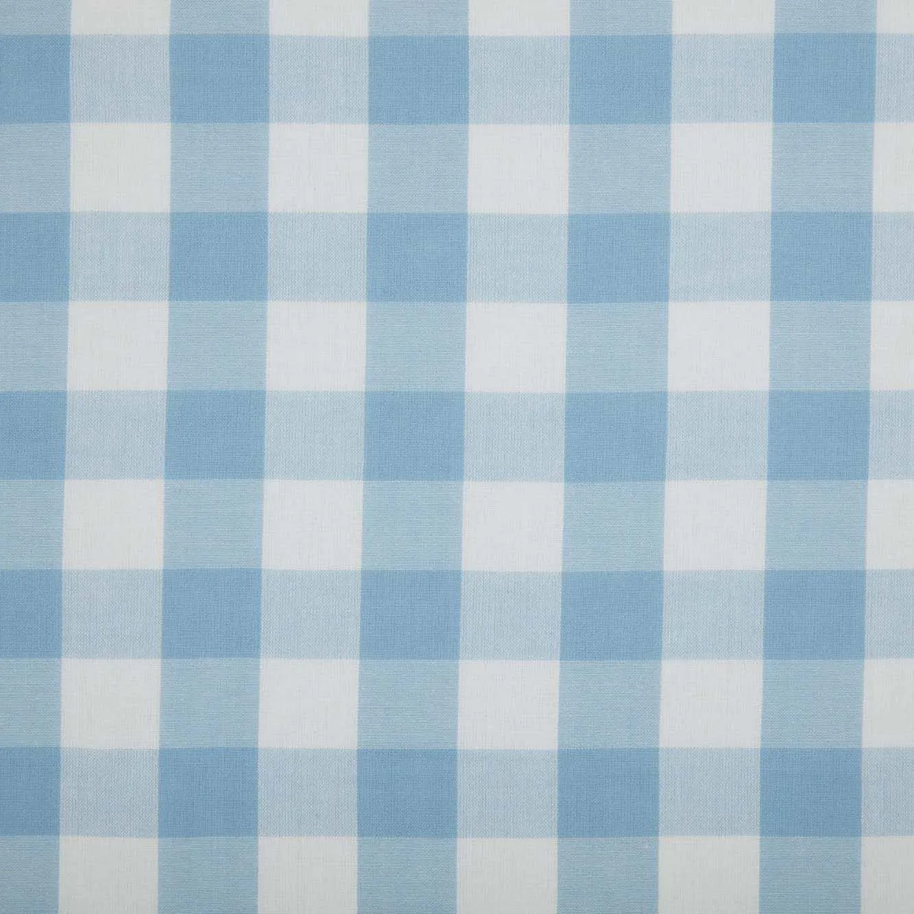 Annie Blue Buffalo Check Lined Tier Curtains 36"