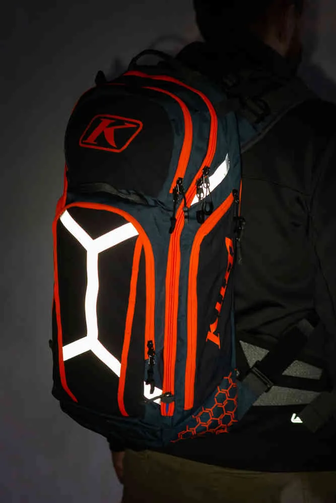 Backpack Arsenal 30 Klim, orange/blue