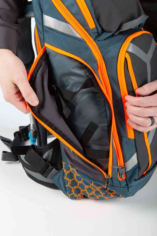 Backpack Arsenal 30 Klim, orange/blue