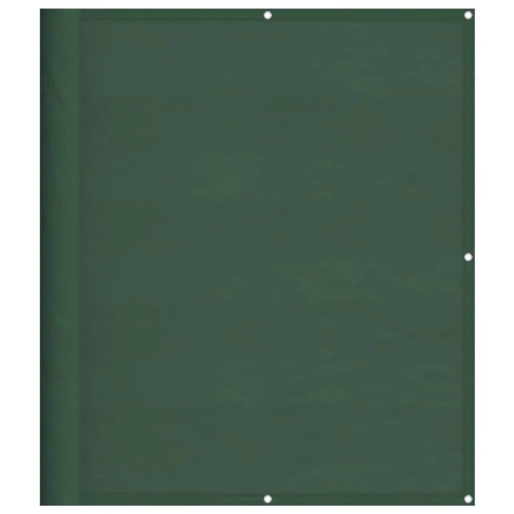 Balcony Screen Dark Green 120x700 cm 100% Polyester Oxford