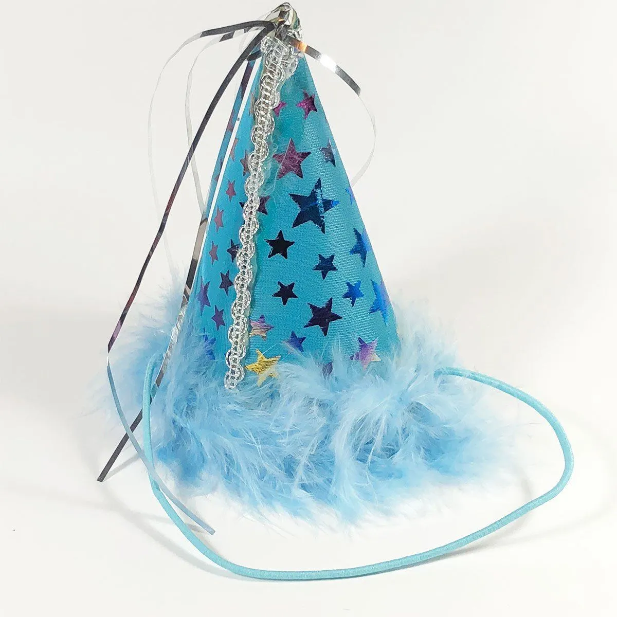 Blue Charming Pet Party Hat