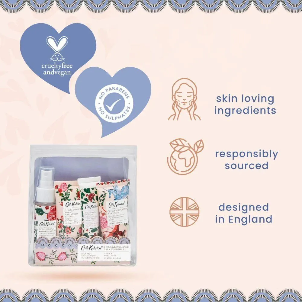 Cath Kidston The Artist's Kingdom Daily Essentials Set