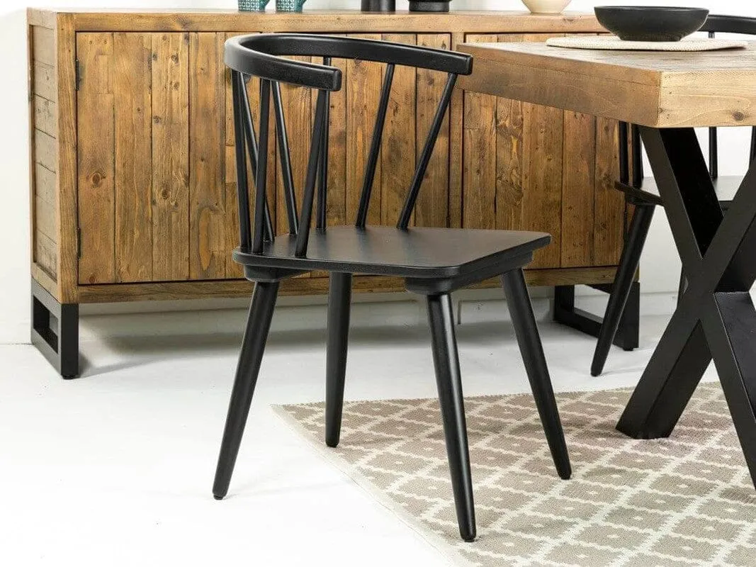 Como Extendable Dining Table (140cm - 180cm) & Bogart Dining Chairs