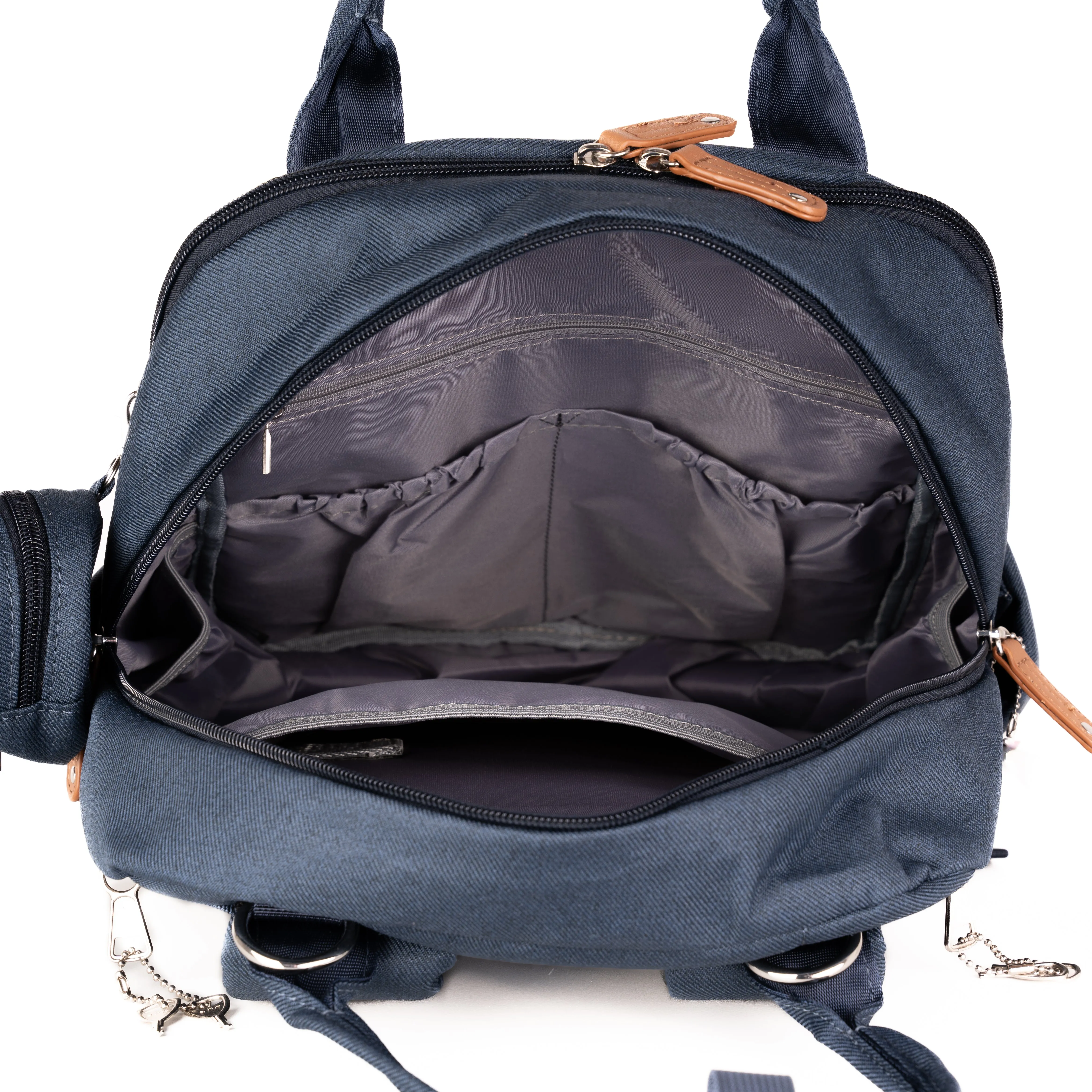 Concealed Carry Diaper Bag Backpack by Roma Leathers