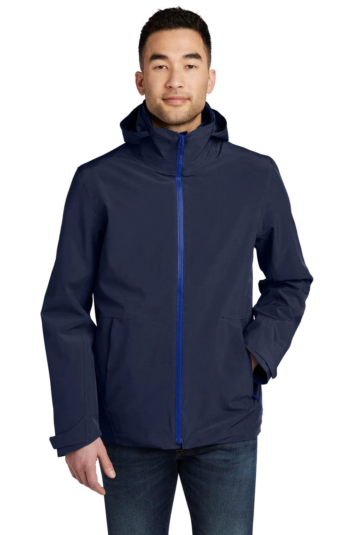 Eddie Bauer WeatherEdge Custom 3-in-1 Jackets, River Blue/ Cobalt Blue