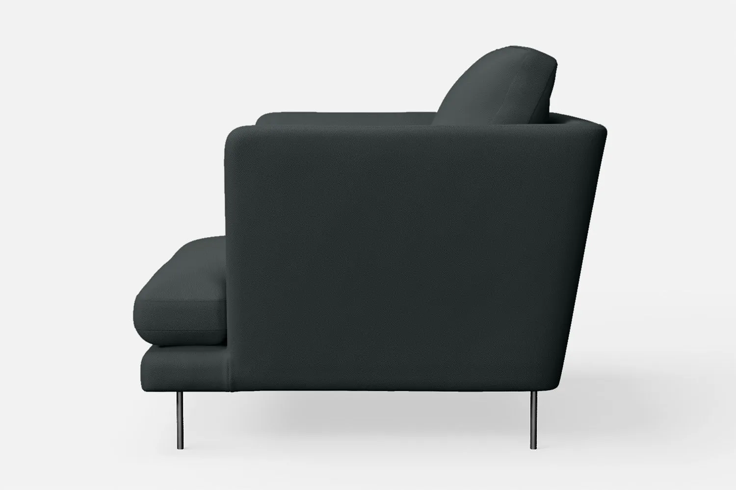 Faenza Armchair Slate Leather