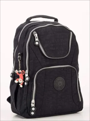 Girls 14.5" Kipling Inspired Nylon Backpacks