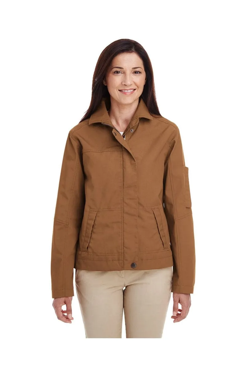 Harriton M705W: Ladies' Auxiliary Canvas Work Jacket