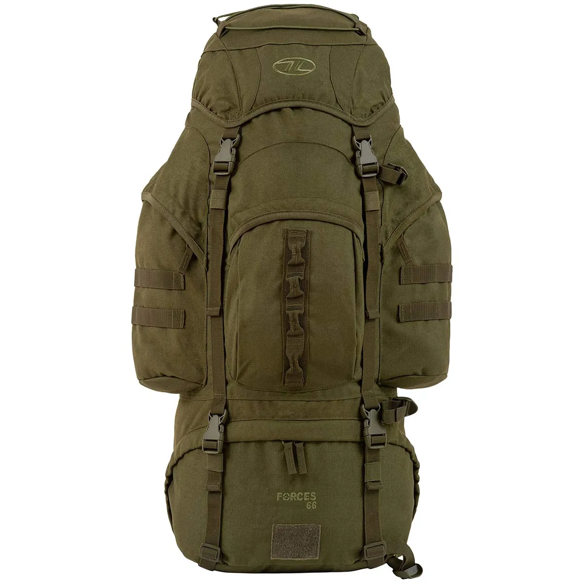 Highlander Forces 66L Rucksack Olive Green