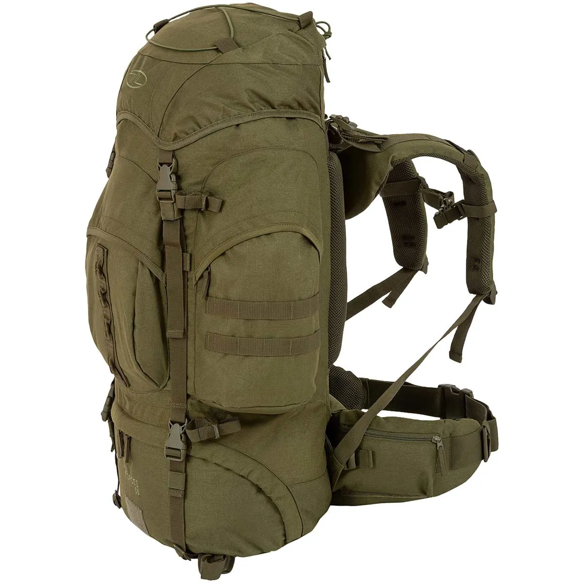 Highlander Forces 66L Rucksack Olive Green