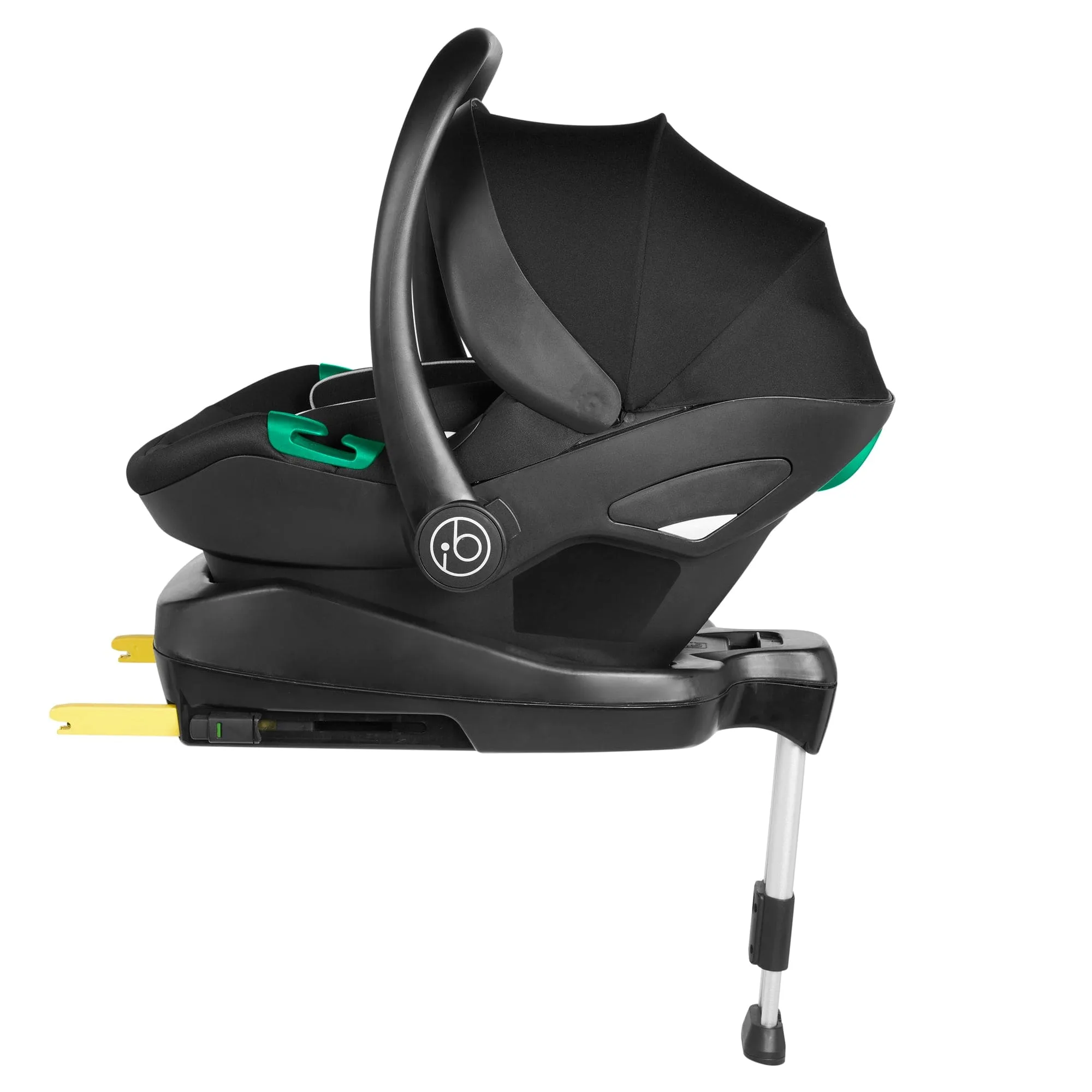 Ickle Bubba Altima Aio, i-Size & Isofix & Base - Black