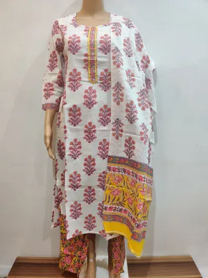 Jasmine Kurta pant dupatta set