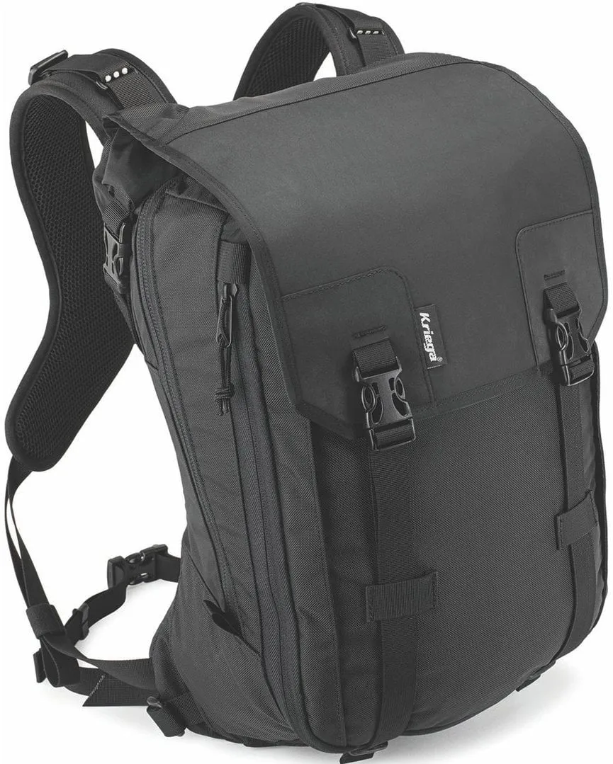 Kriega Max 28 motorcycle backpack, black