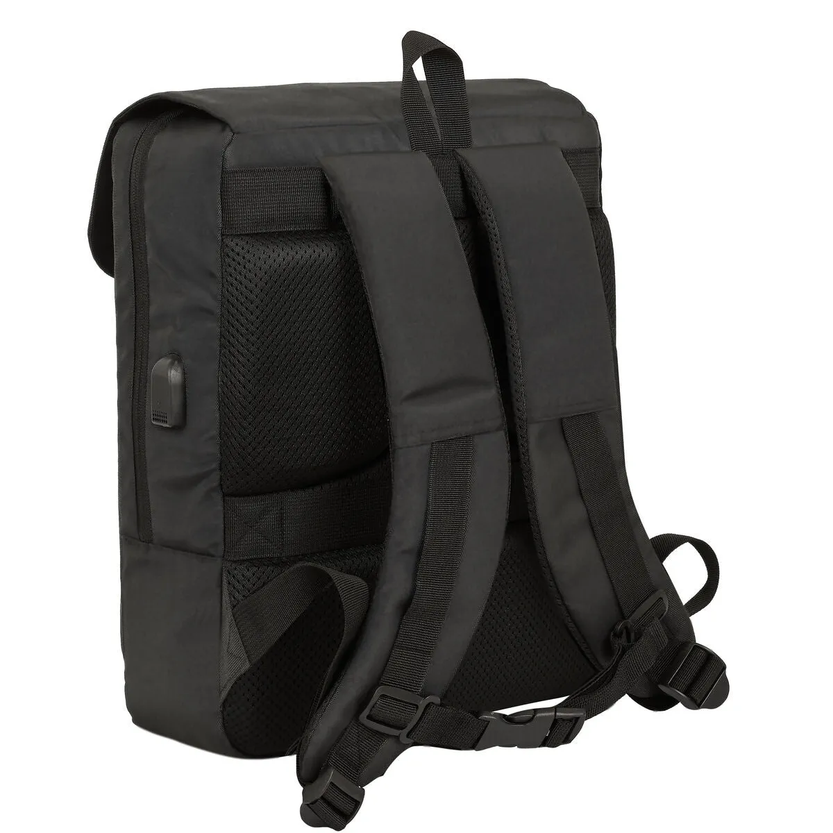 Laptop Backpack F.C. Barcelona Premium Black 29 x 39 x 12 cm