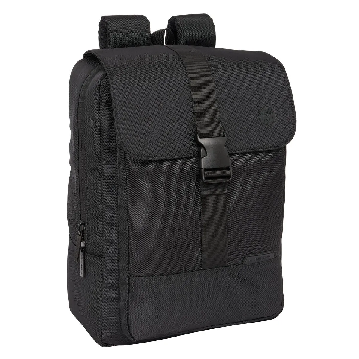 Laptop Backpack F.C. Barcelona Premium Black 29 x 39 x 12 cm