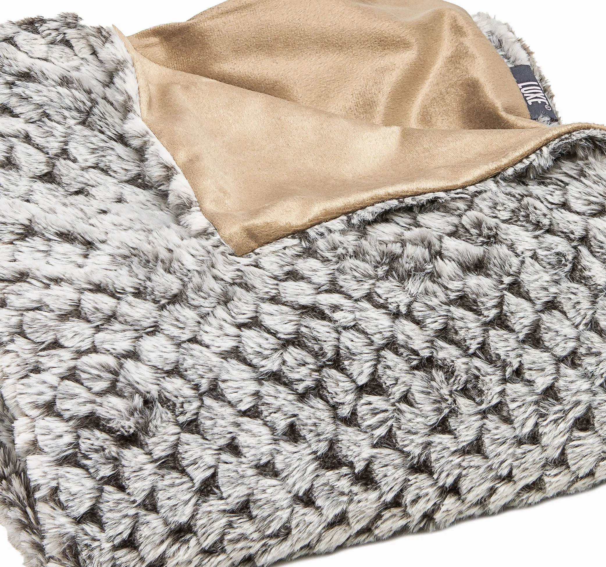 Luxe Home Decor Classic Faux Fur Throw-1-Piece