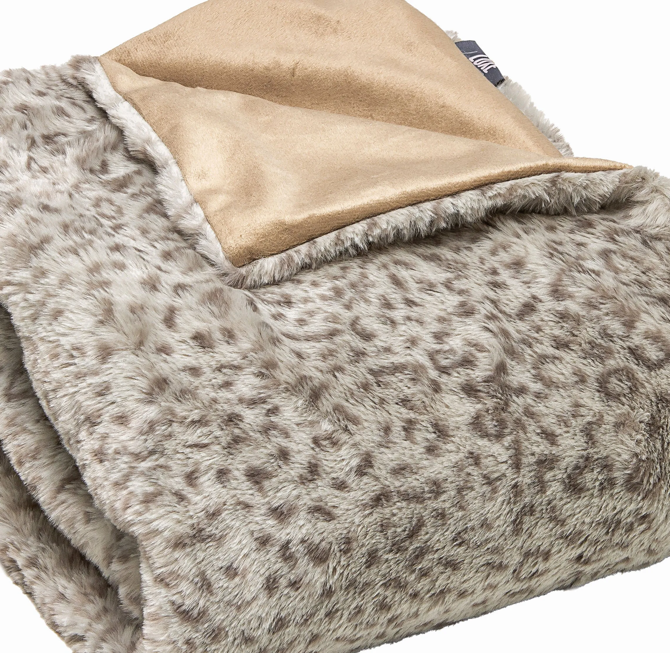 Luxe Home Decor Classic Faux Fur Throw-1-Piece