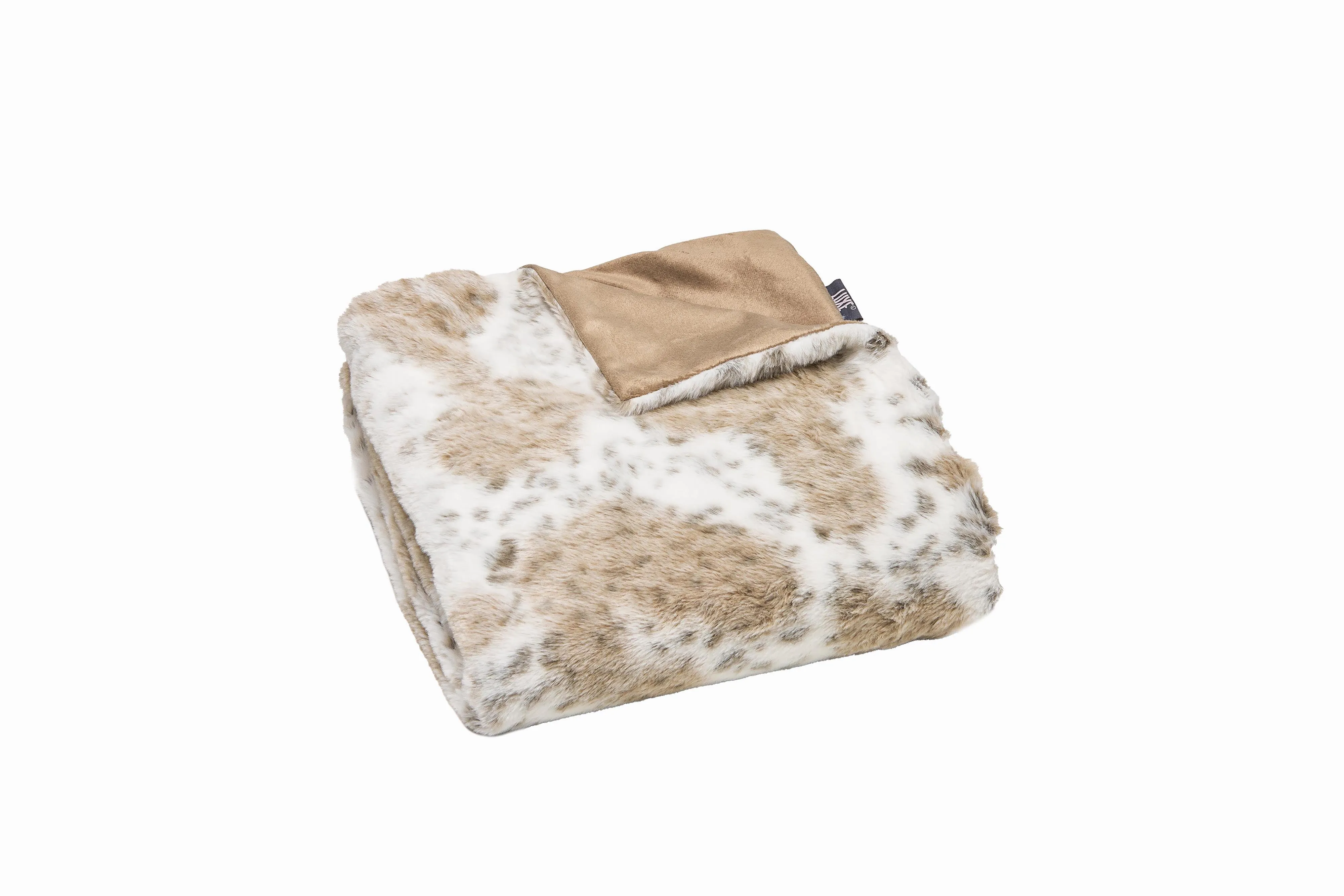 Luxe Home Decor Classic Faux Fur Throw-1-Piece