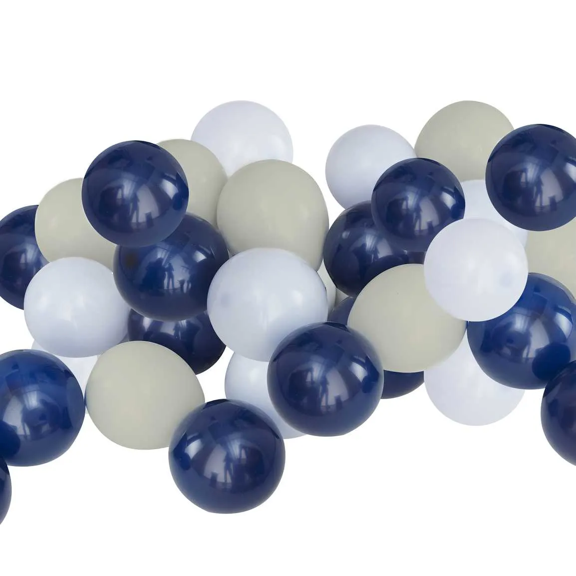 Navy, Blue and Grey Balloon Mosaic Balloon Pack