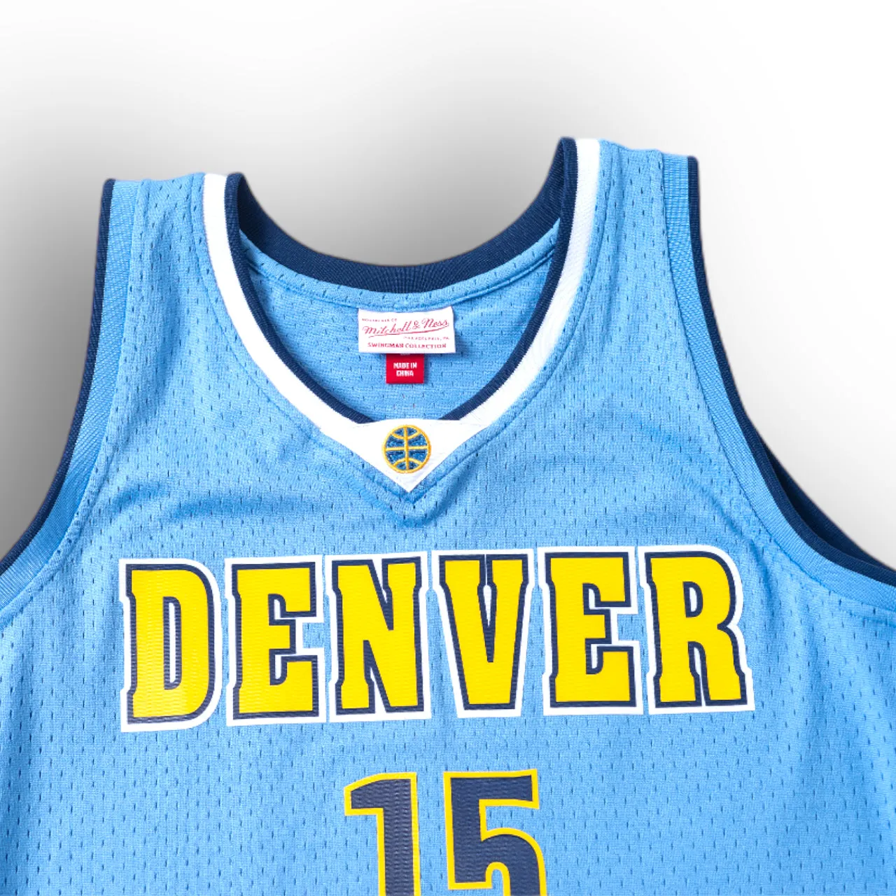 Nikola Jokić Denver Nuggets 2016-2017 Rookie Year Mitchell & Ness Swingman Away Jersey - Blue