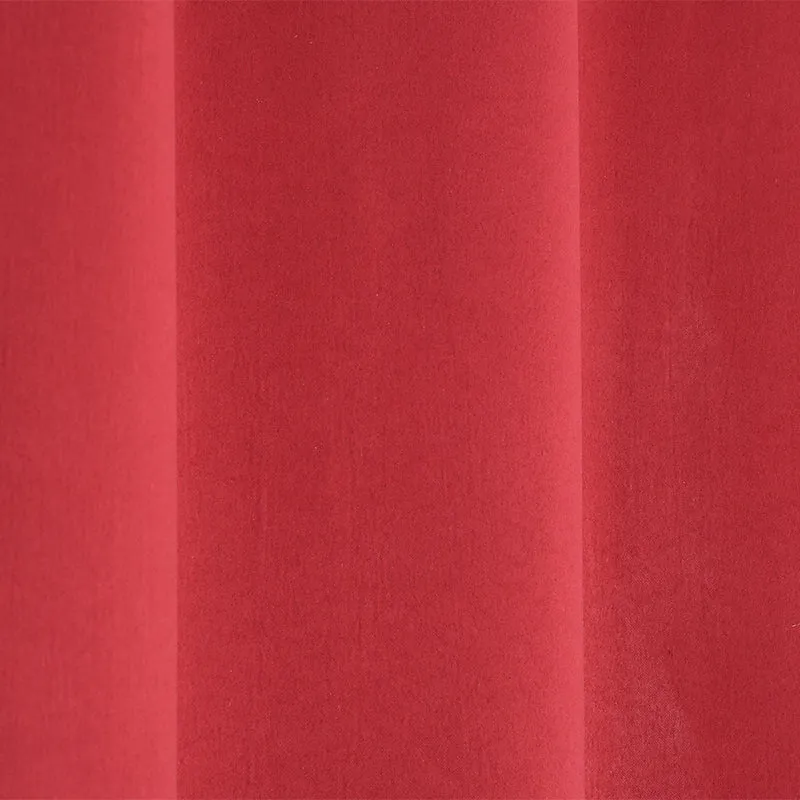 Nisha Blackout Curtain (Maroon) - Set Of Two