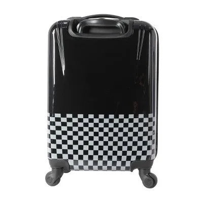 Open Box - Crckt Kids' Hardside Carry On Spinner Suitcase - Black/Gray