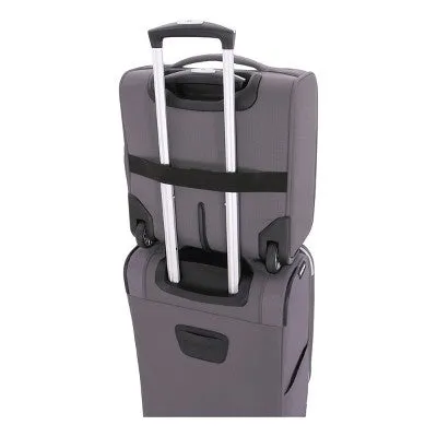 Open Box - SWISSGEAR Checklite 16" Carry On Underseat Suitcase - Black