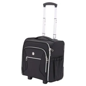 Open Box - SWISSGEAR Checklite 16" Carry On Underseat Suitcase - Black