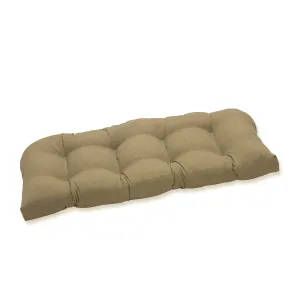 Outdoor/Indoor Monti Chino Wicker Loveseat Cushion