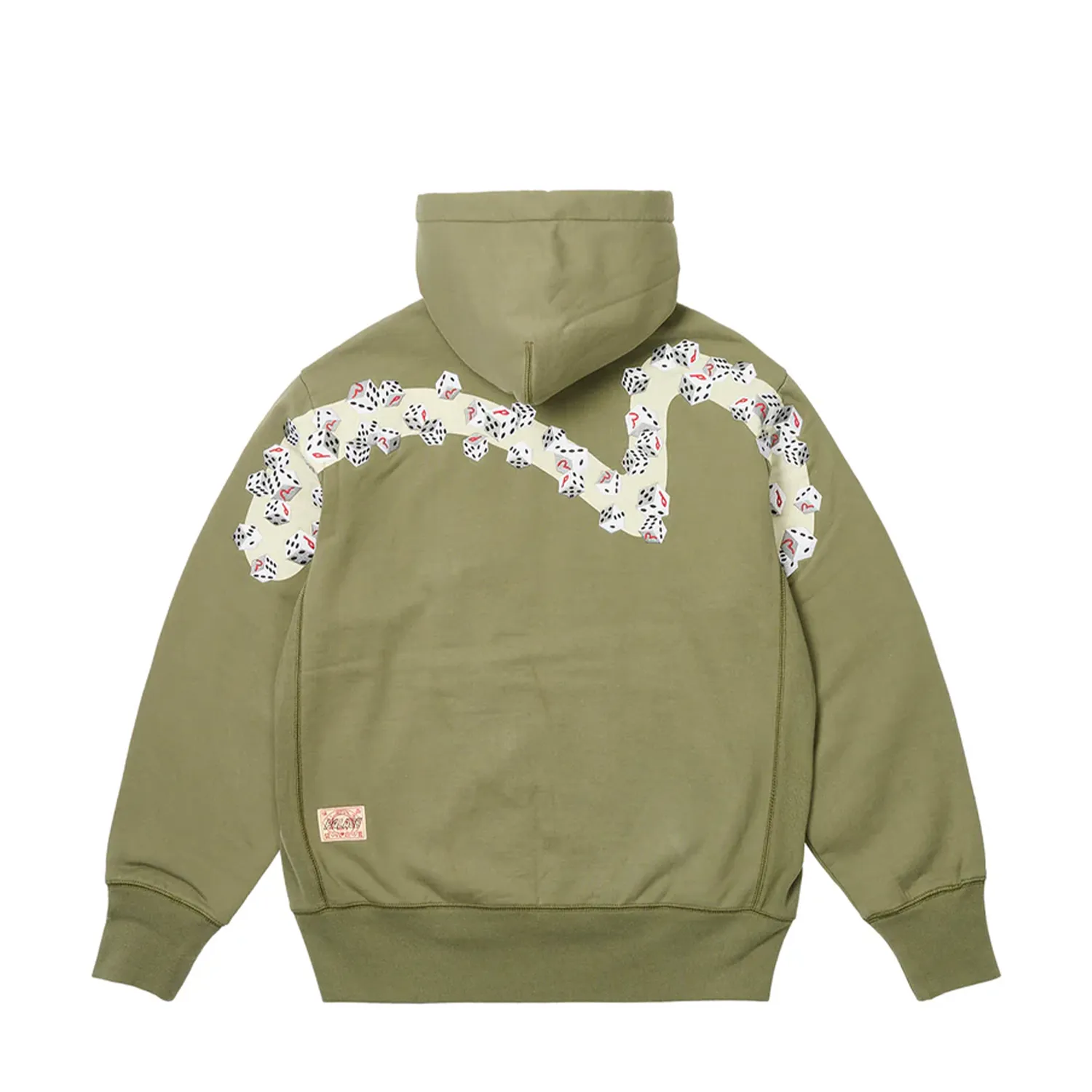 Palace x Evisu Zip Sweatshirt Olive