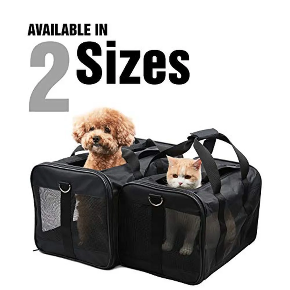 Pet Travel Carrier Soft Sided Portable Bag-M