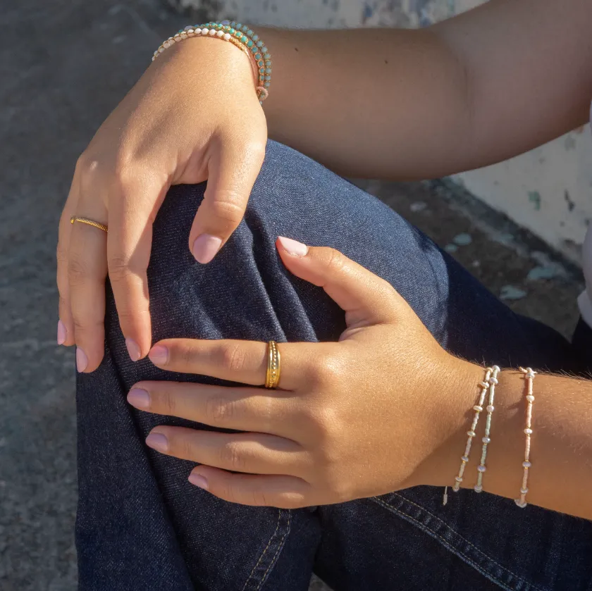 Petite Pearls Adjustable Bracelet