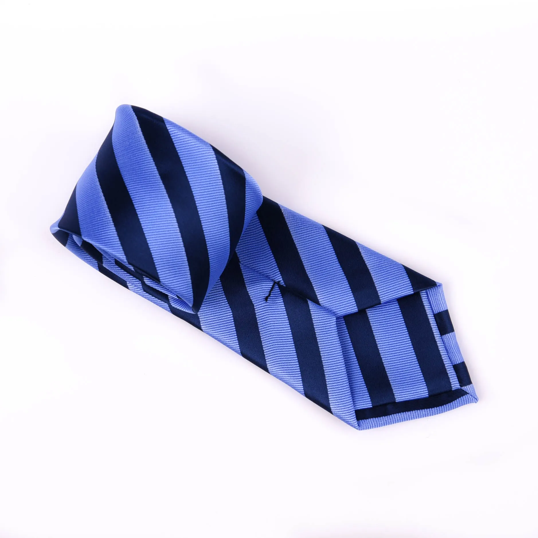 Popular Navy Boss Formal Business Striped 3 Inch Tie Mens Professional Fashion