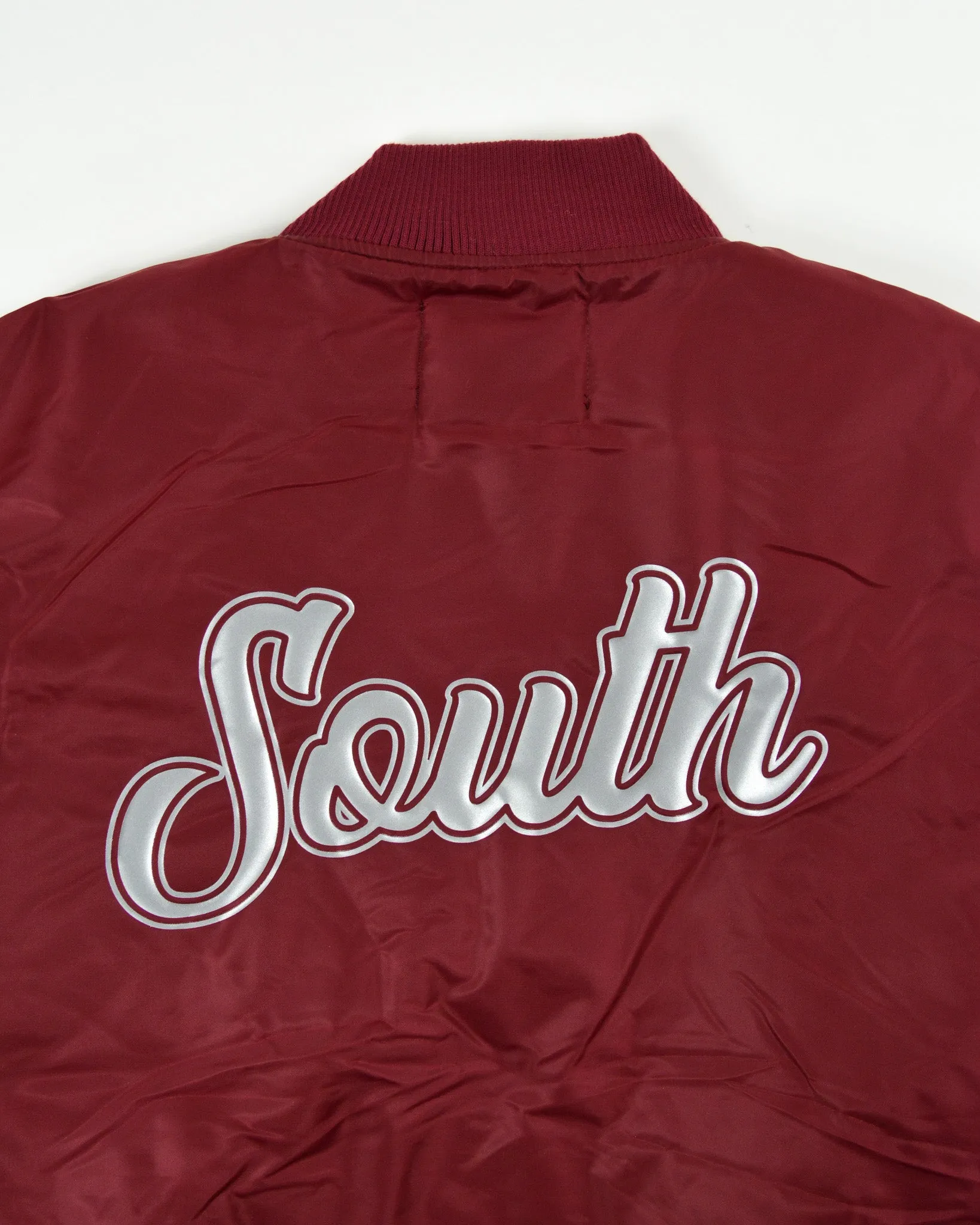 Premium South Bomber Jacket - Merlot