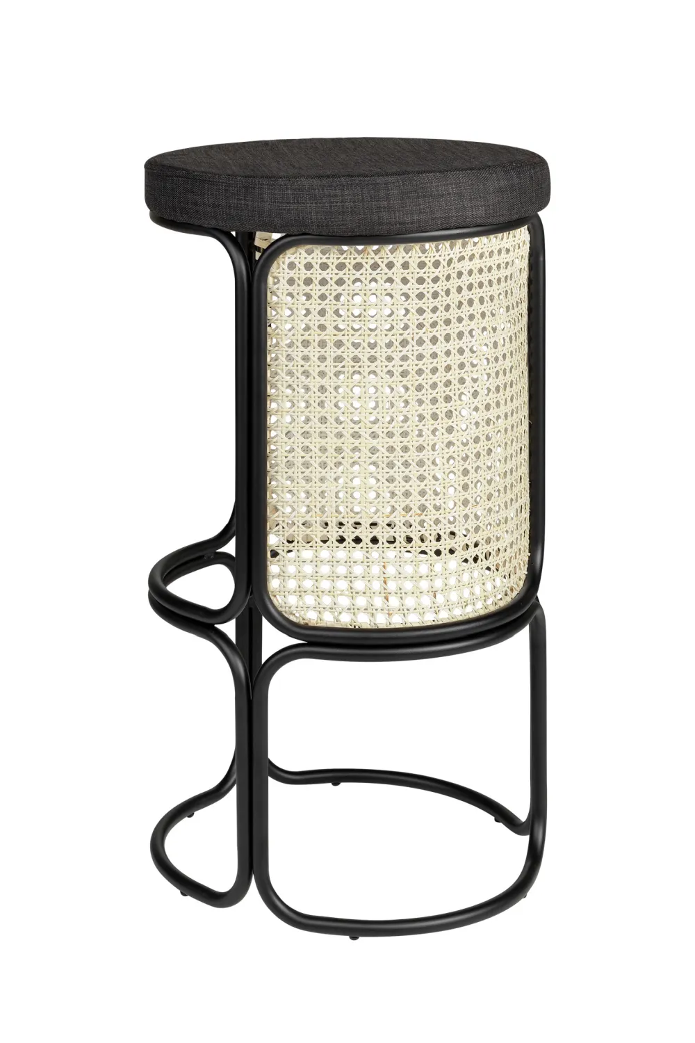 Rattan Accent Bar Stool | Versmissen Hoops