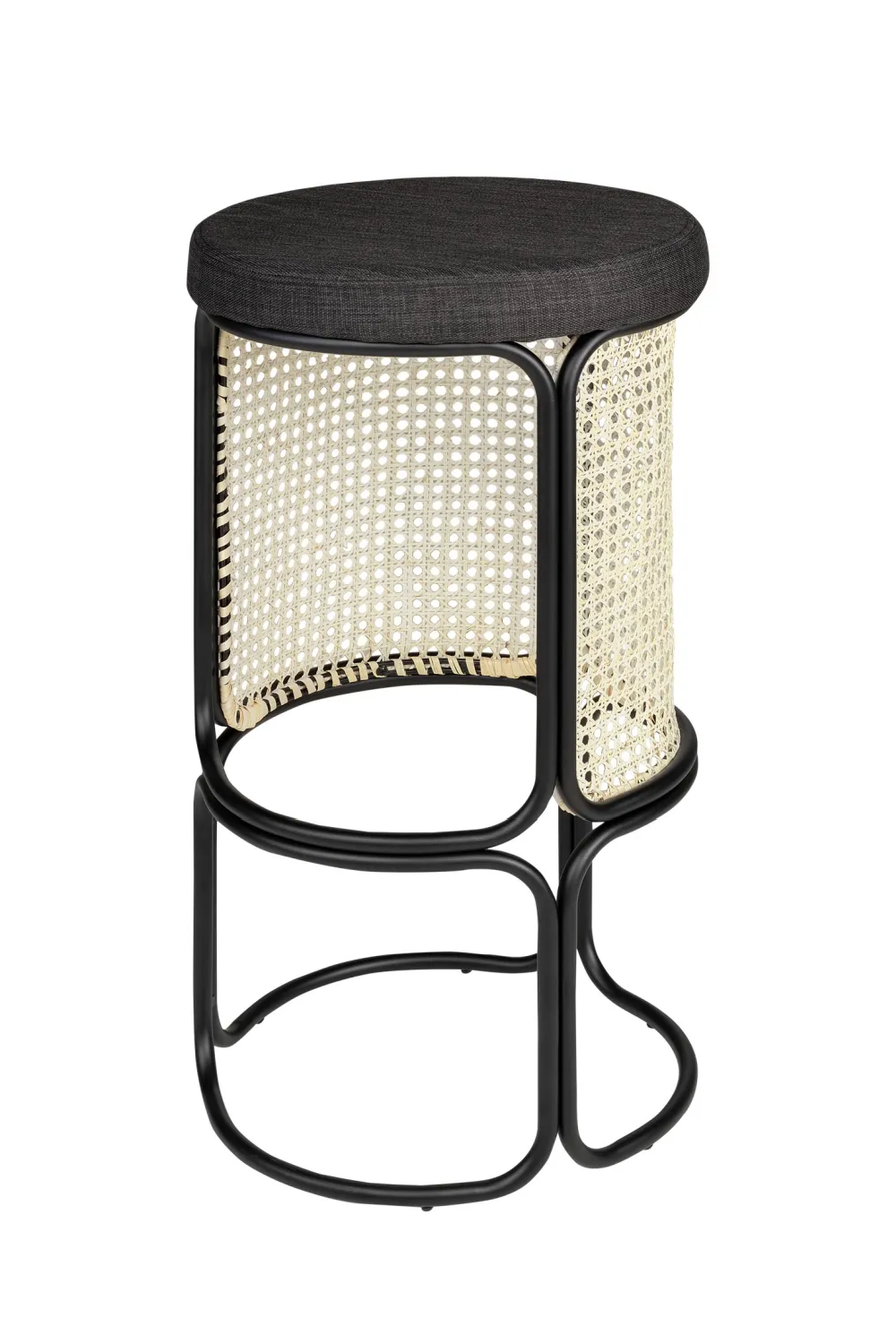 Rattan Accent Bar Stool | Versmissen Hoops