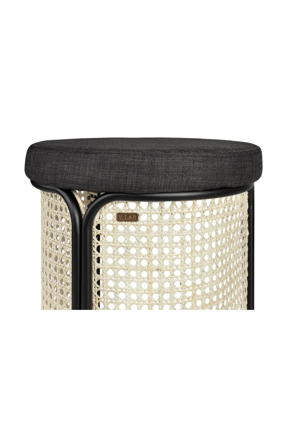 Rattan Accent Bar Stool | Versmissen Hoops