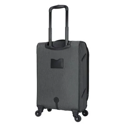 Skyline Softside Carry On Spinner Suitcase - Gray Heather