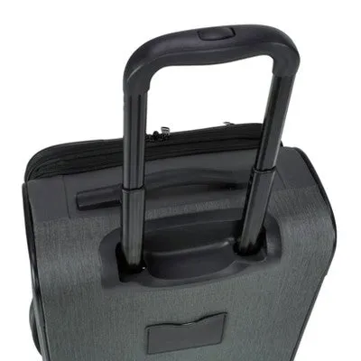 Skyline Softside Carry On Spinner Suitcase - Gray Heather