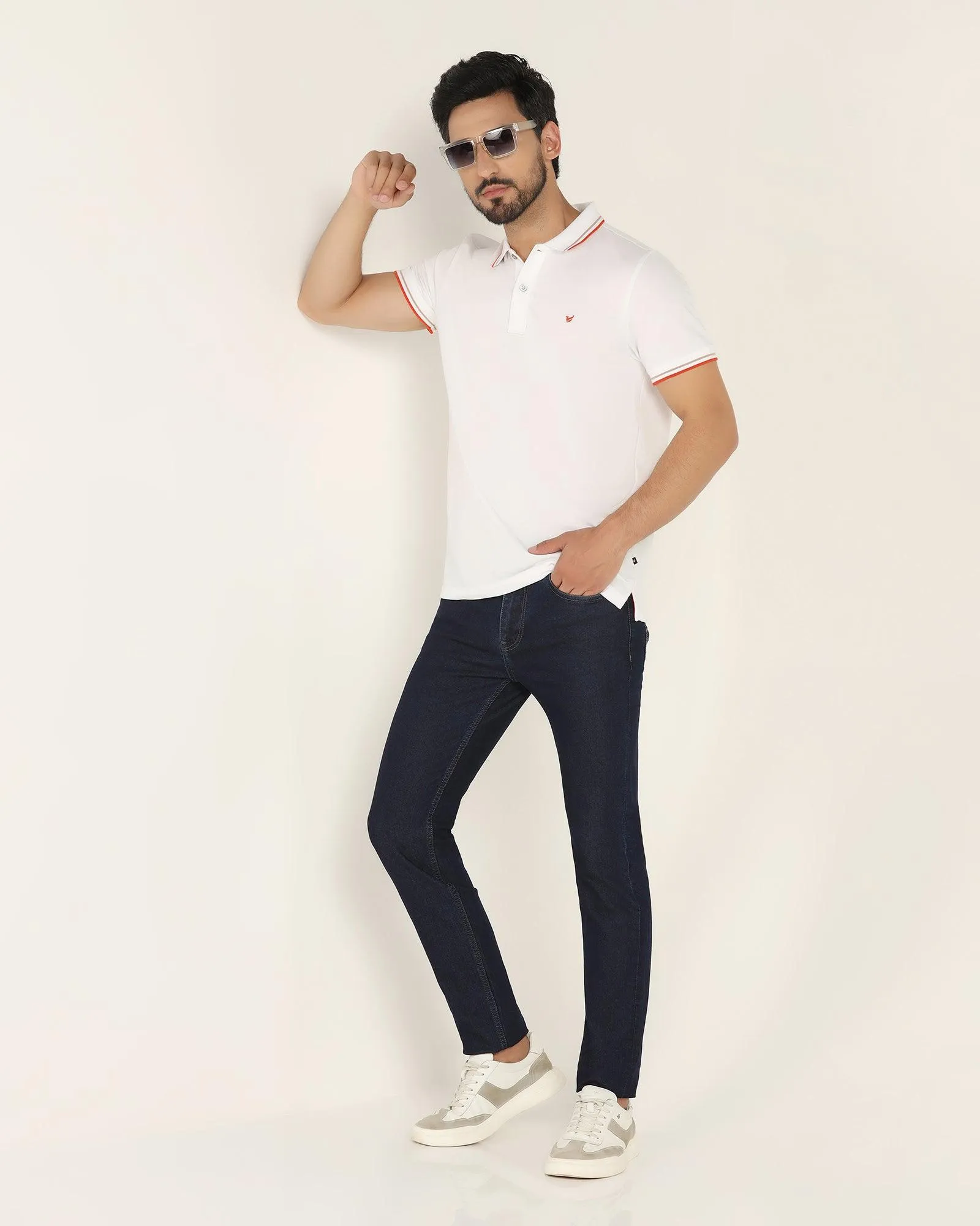 Super Clean Slim Yonk Fit Indigo Jeans - Yenka