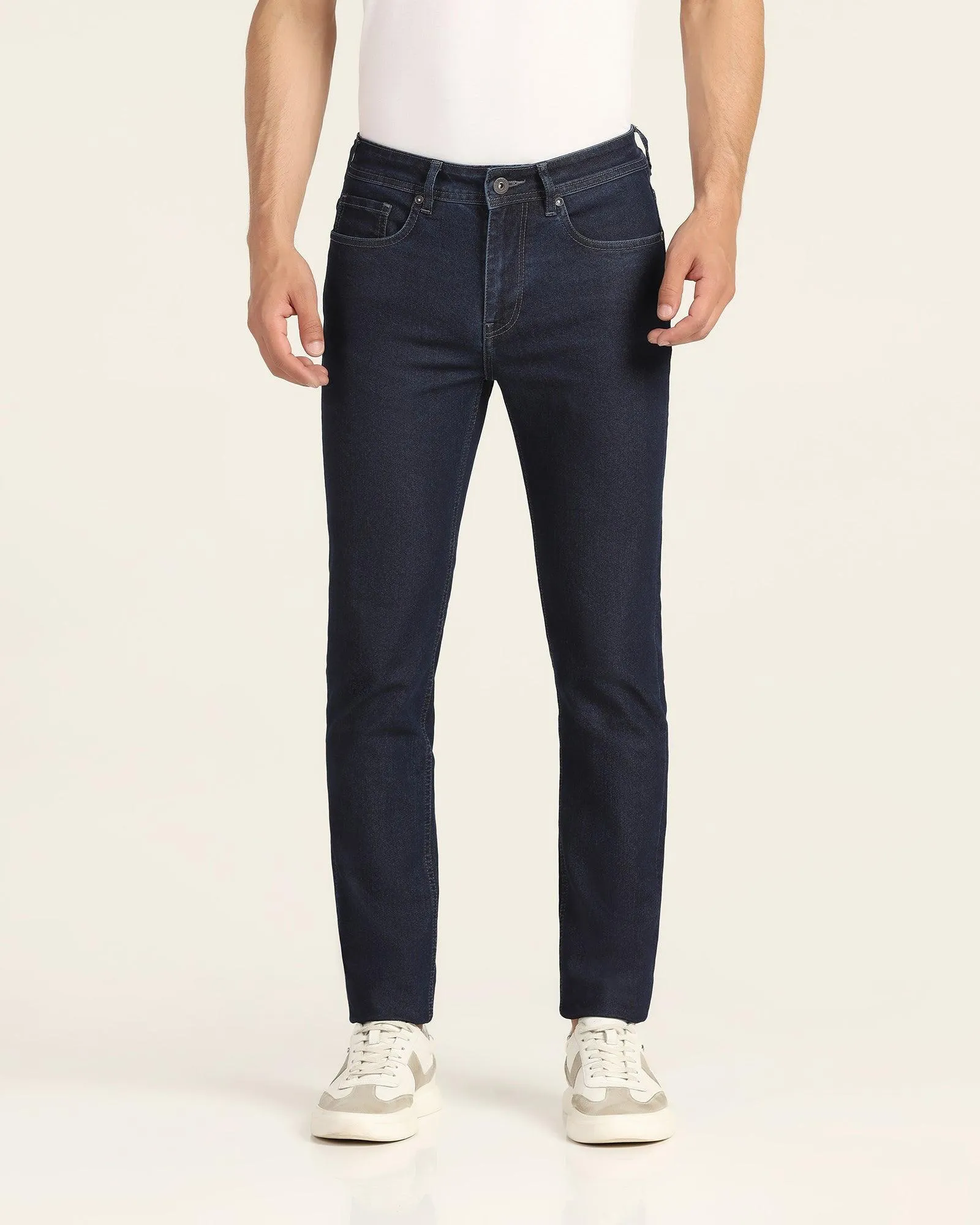 Super Clean Slim Yonk Fit Indigo Jeans - Yenka