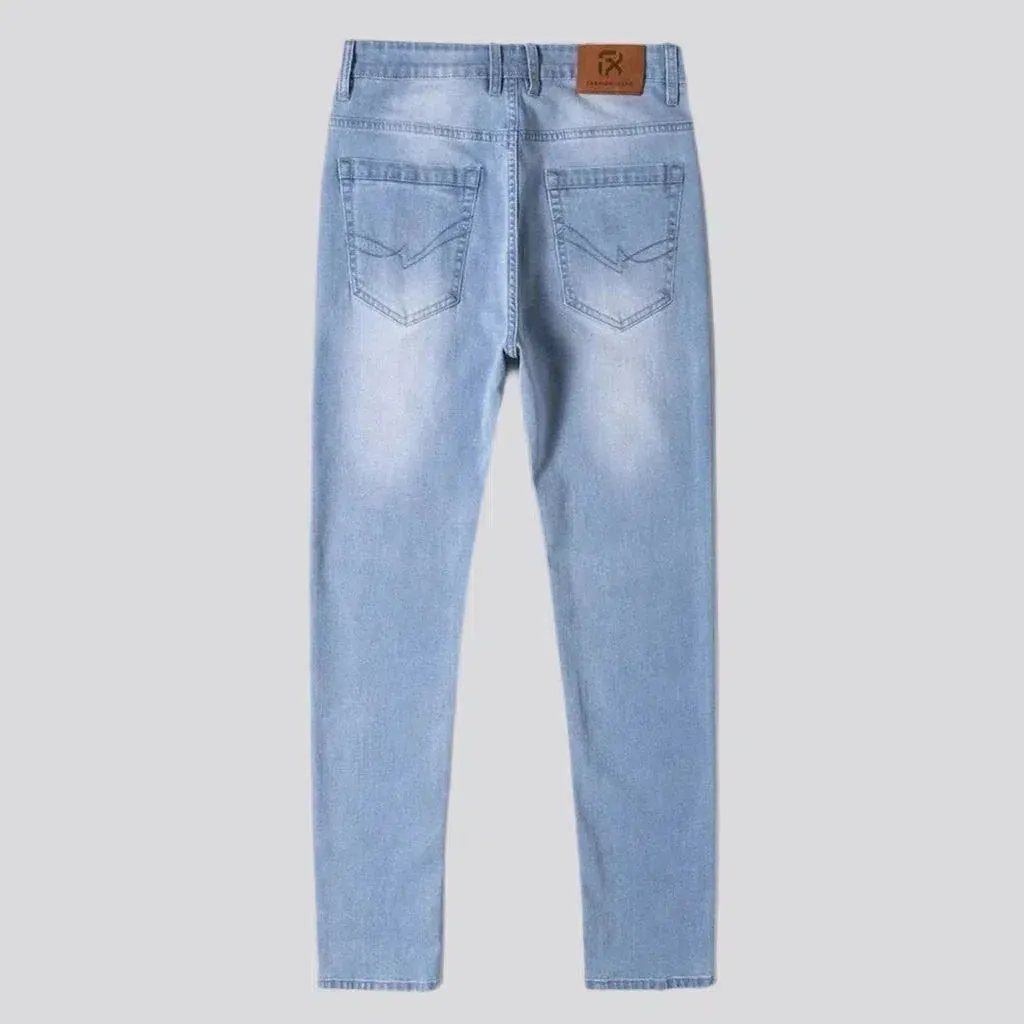 Tapered men's jeans