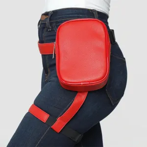 Trendy Stylish Outdoor Travel Solid Colors Waist Leg Belts