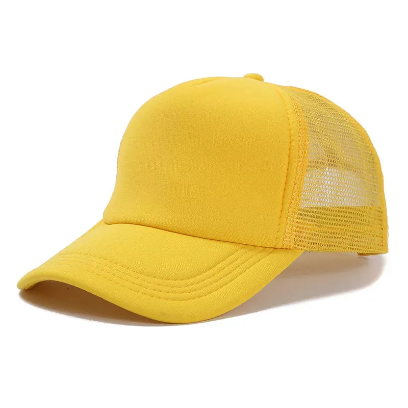 Unisex Summer Net Baseball Cap