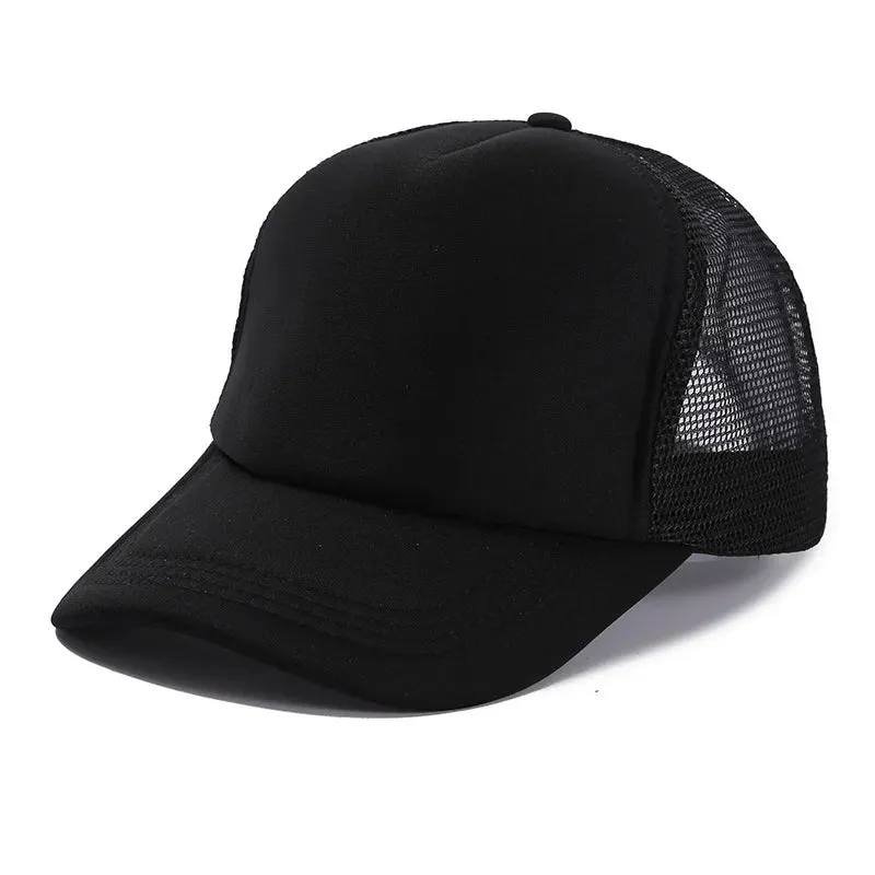 Unisex Summer Net Baseball Cap