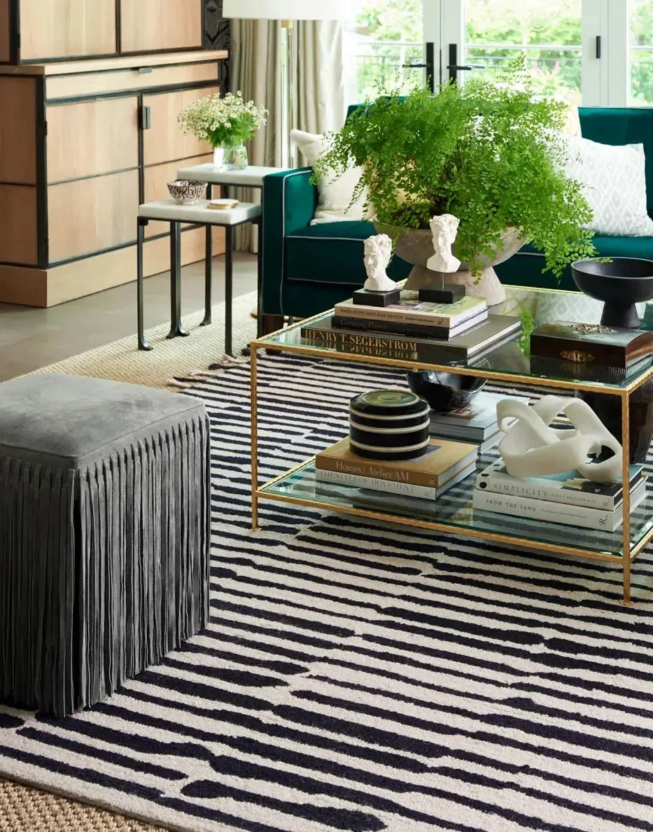 Vera By Nikki Chu VNK08 Black/Ivory Rug