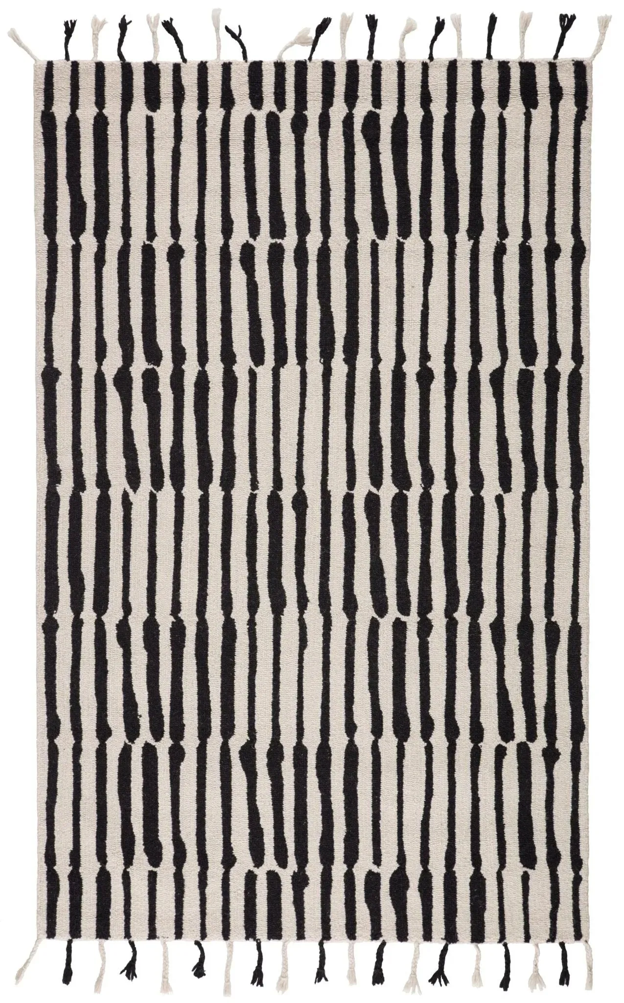 Vera By Nikki Chu VNK08 Black/Ivory Rug