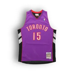 Vince Carter Toronto Raptors 2000 Slam Dunk Contest 1999-2000 Mitchell & Ness Swingman Alternate Jersey - Purple/Black